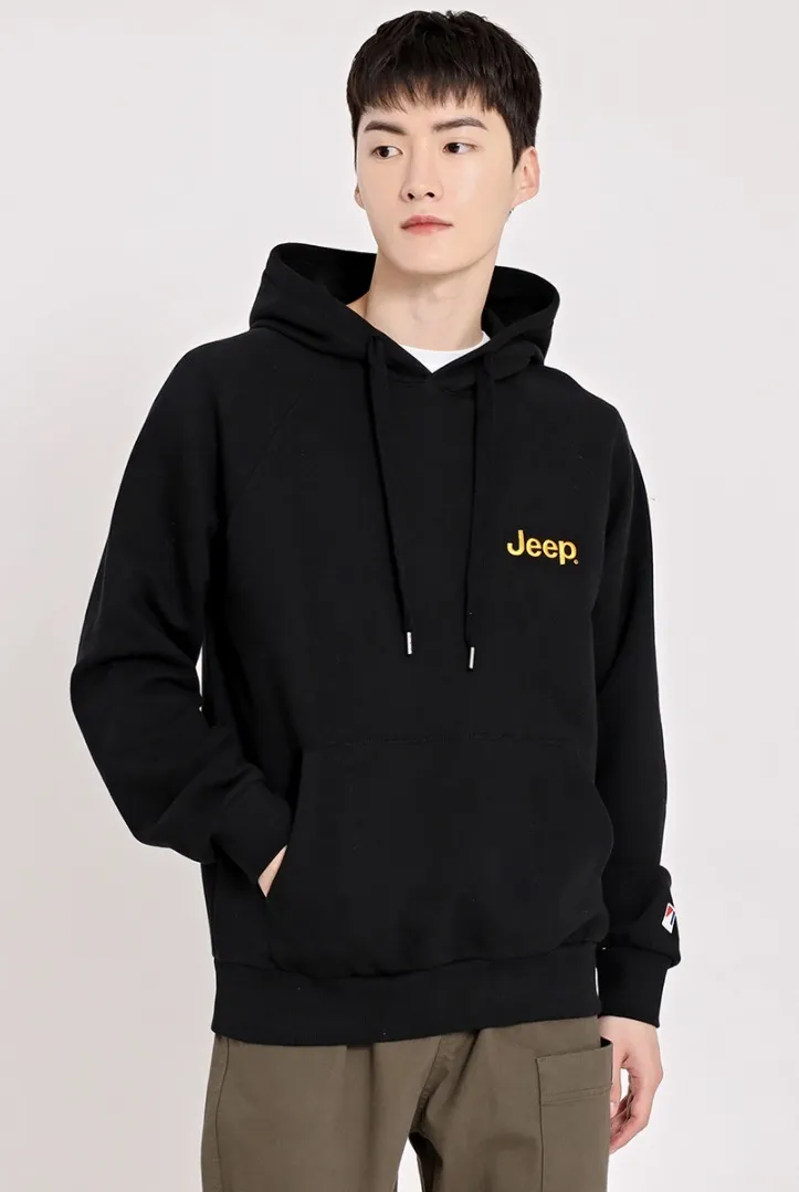 JEEP  |Unisex Street Style Logo Hoodies