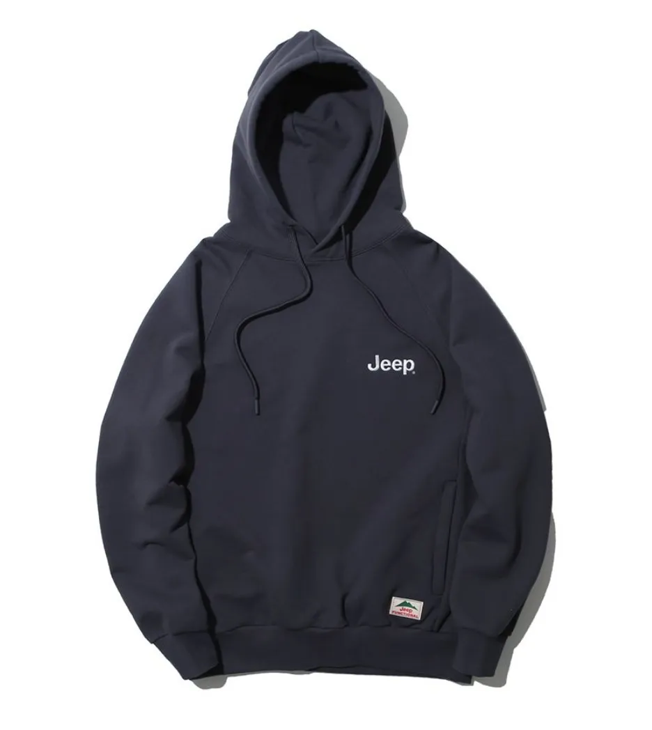 JEEP  |Unisex Sweat Street Style Cotton Logo Hoodies