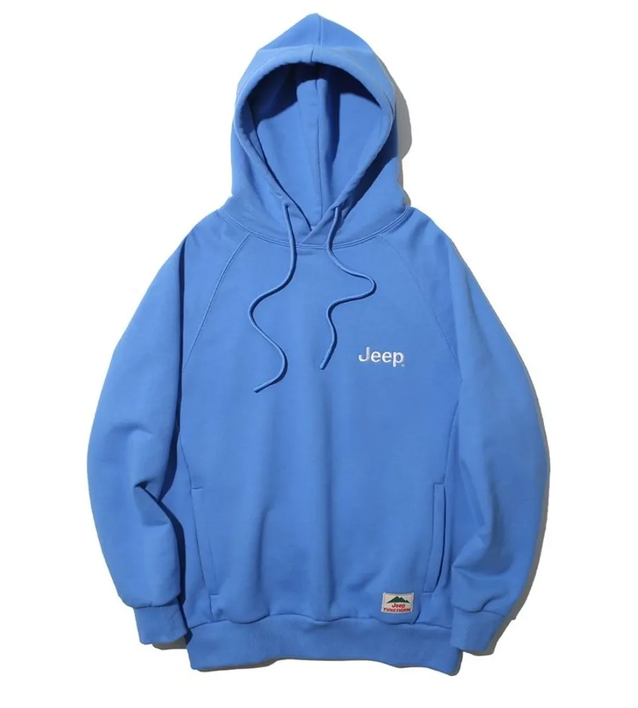 JEEP  |Unisex Sweat Street Style Cotton Logo Hoodies