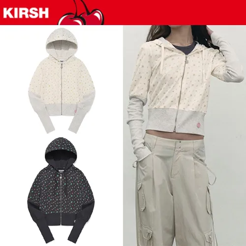 KIRSH  |Street Style Logo Hoodies & Sweatshirts