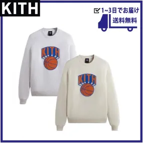 KITH NYC  |Stripes Unisex Street Style Cotton Logo Hoodies