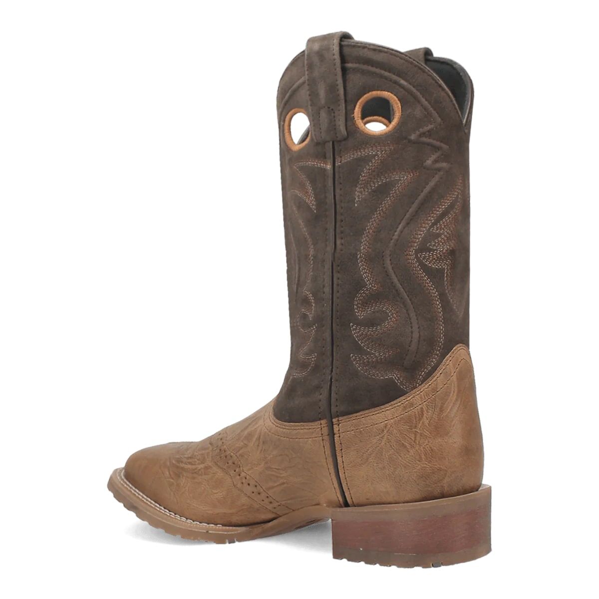 Laredo Men's Jennings Square Toe Western Boot in Taupe