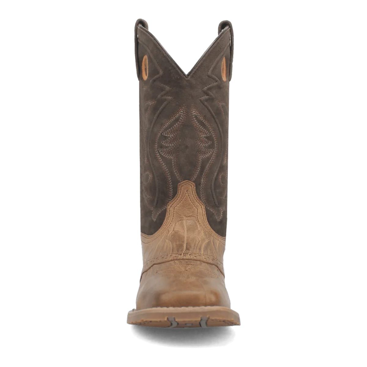 Laredo Men's Jennings Square Toe Western Boot in Taupe