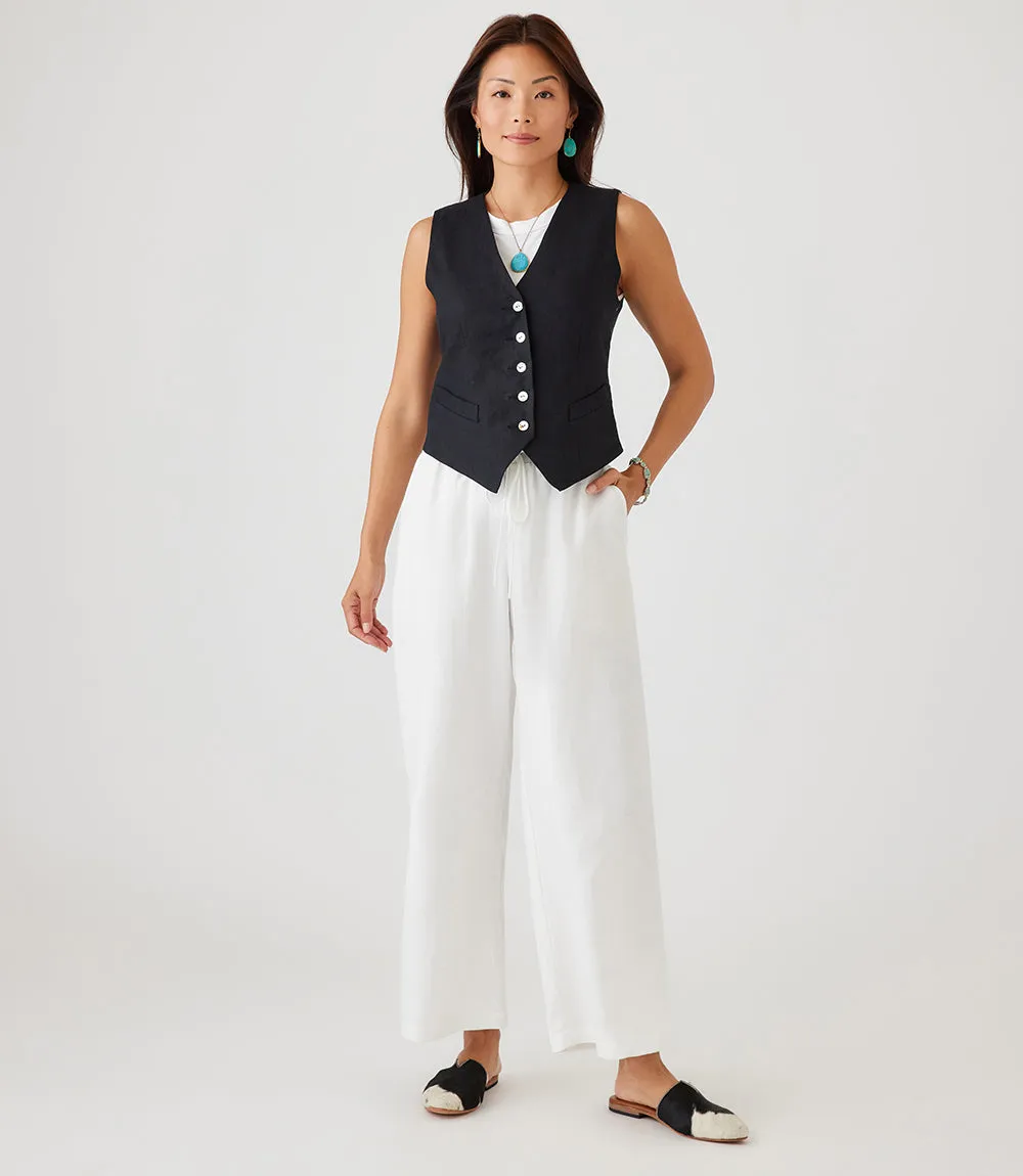 Linen Vest