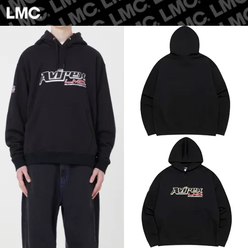 LMC  |Unisex Street Style Collaboration Logo Hoodies