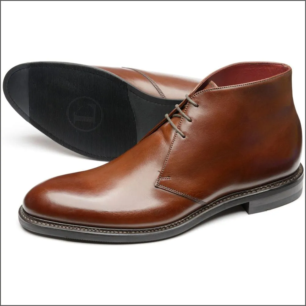 Loake Spirit Dark Brown Derby Boot Size 6.5 only//