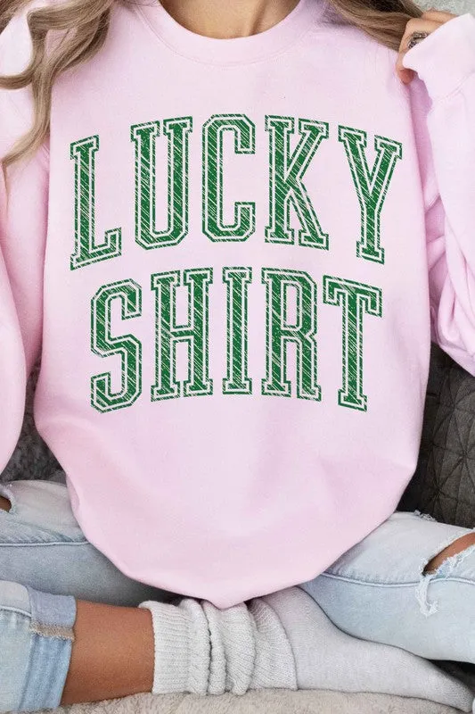 LUCKY SHIRT ST PATRICKS GRAPHIC SWEATSHIRT