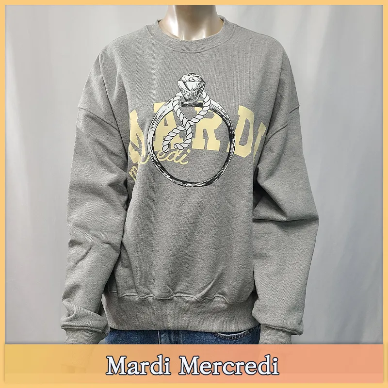 Mardi Mercredi  |Unisex Street Style Cotton Logo