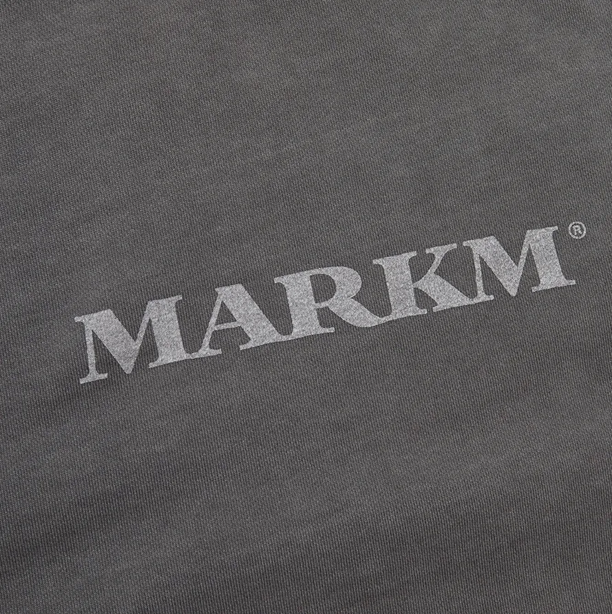 MARKM  |Unisex Street Style Cotton Logo Hoodies & Sweatshirts