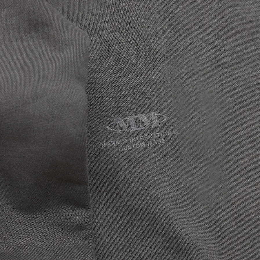 MARKM  |Unisex Street Style Cotton Logo Hoodies & Sweatshirts