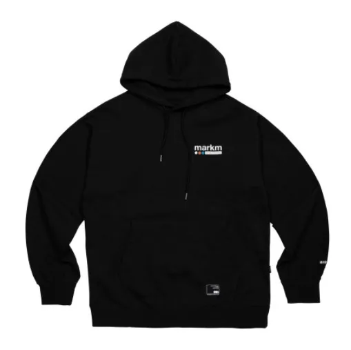 MARKM  |Unisex Street Style Logo Hoodies