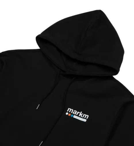 MARKM  |Unisex Street Style Logo Hoodies