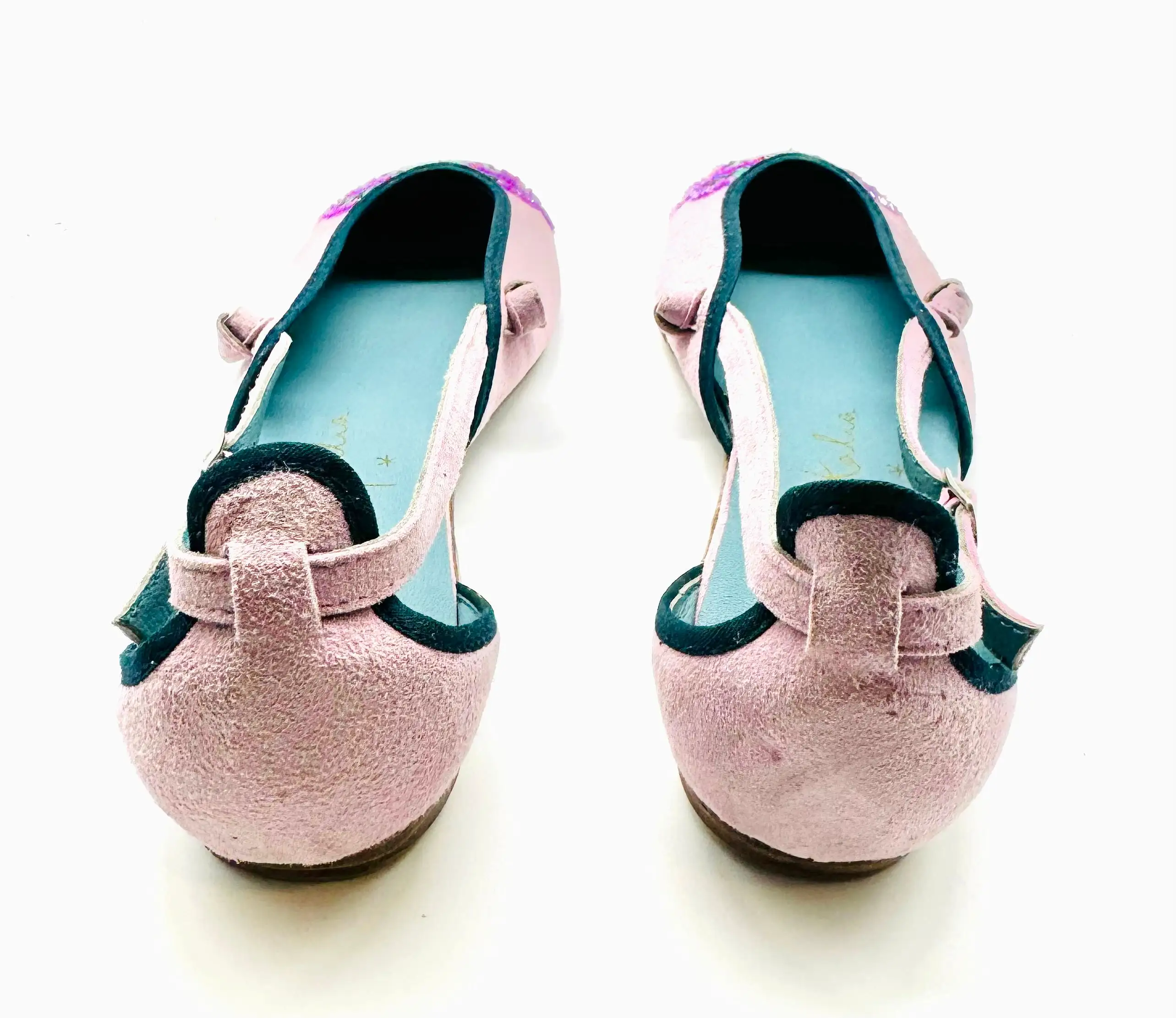 Meher Kakalia Elektra Ballet Flat - Suede Lilac-Scopello