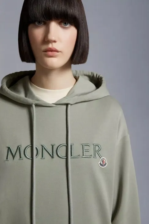 MONCLER  |Street Style Long Sleeves Plain Cotton Logo