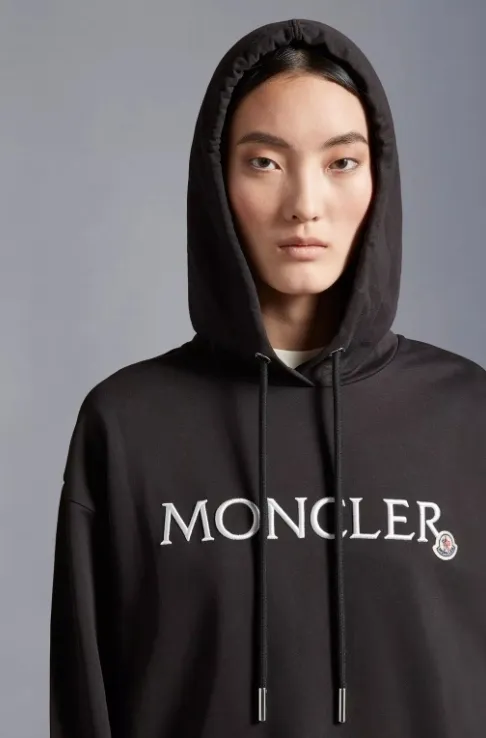 MONCLER  |Street Style Long Sleeves Plain Cotton Logo