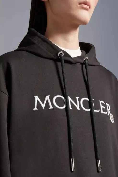 MONCLER  |Street Style Long Sleeves Plain Cotton Logo