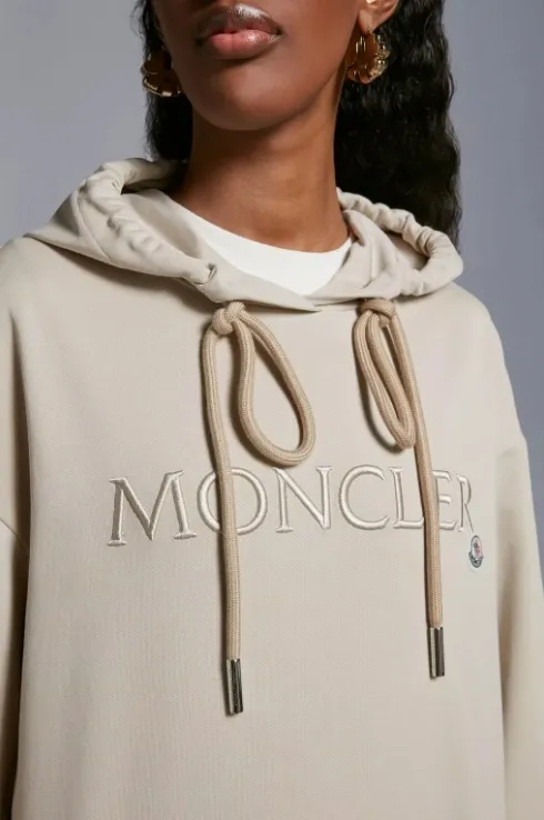 MONCLER  |Street Style Long Sleeves Plain Cotton Logo