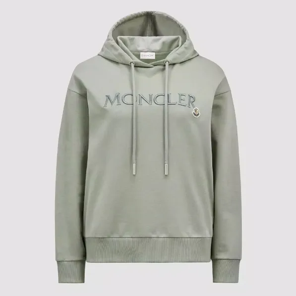 MONCLER  |Street Style Long Sleeves Plain Cotton Logo