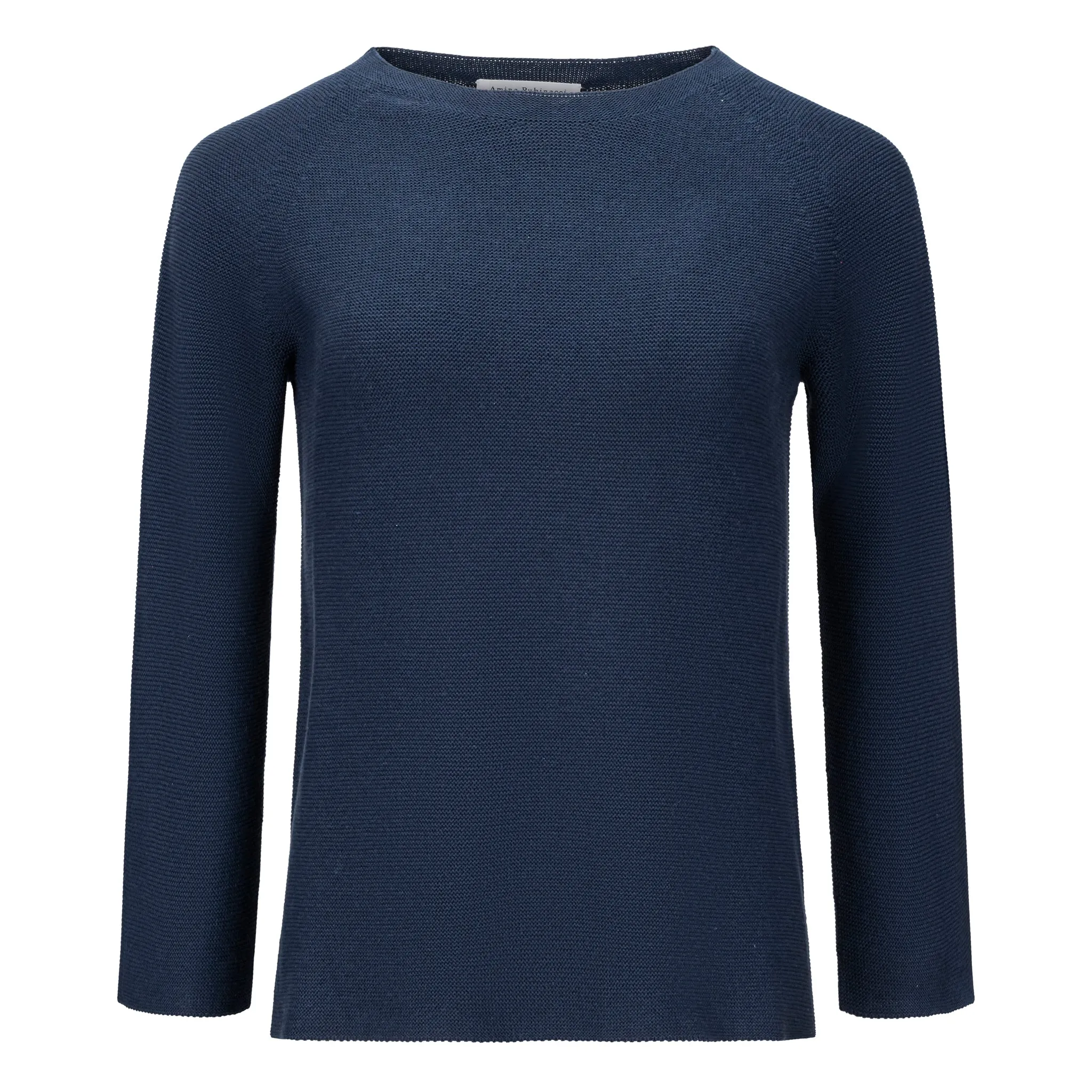 Monello Raglan Cotton Sweater - Navy