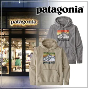 Patagonia  |Long Sleeves Plain Outdoor Graphic Prints Hoodies