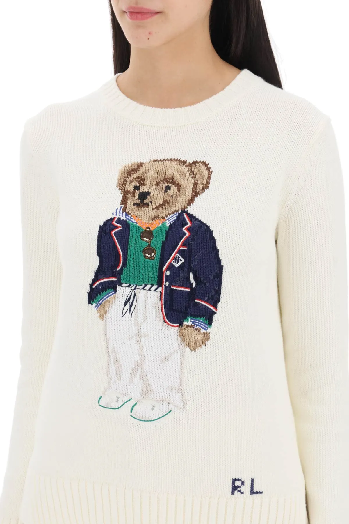 Polo Bear Cotton Sweater