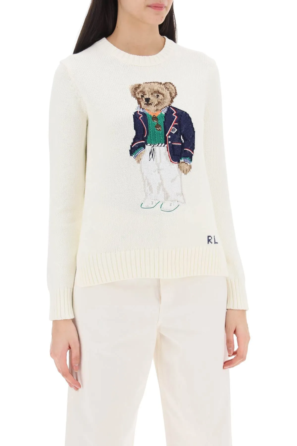 Polo Bear Cotton Sweater