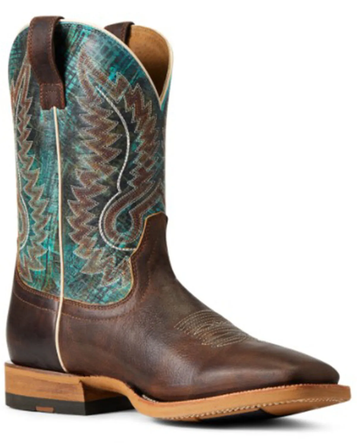 Product Name:  Ariat Men's Cow Camp Leather Western Performance Boot - Broad Square Toe