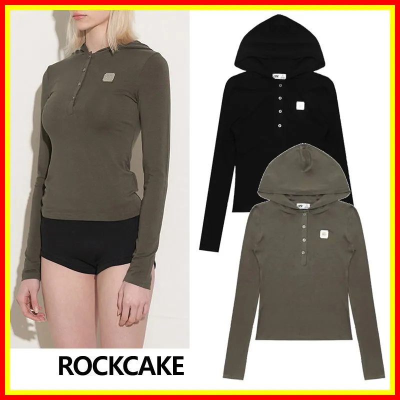 ROCKCAKE  |Street Style Cotton Logo Hoodies & Sweatshirts