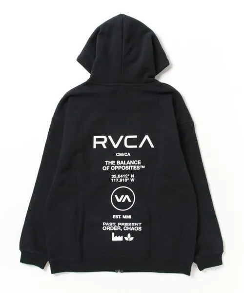 RVCA  |Sweat Street Style Long Sleeves Logo Hoodies & Sweatshirts