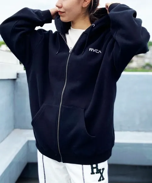 RVCA  |Sweat Street Style Long Sleeves Logo Hoodies & Sweatshirts