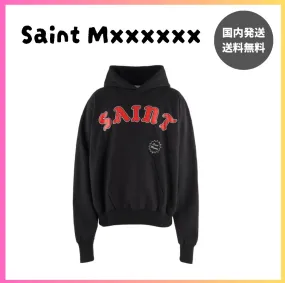 Saint Mxxxxxx  |Unisex Street Style Long Sleeves Cotton Hoodies