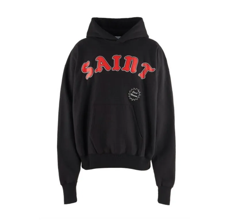 Saint Mxxxxxx  |Unisex Street Style Long Sleeves Cotton Hoodies