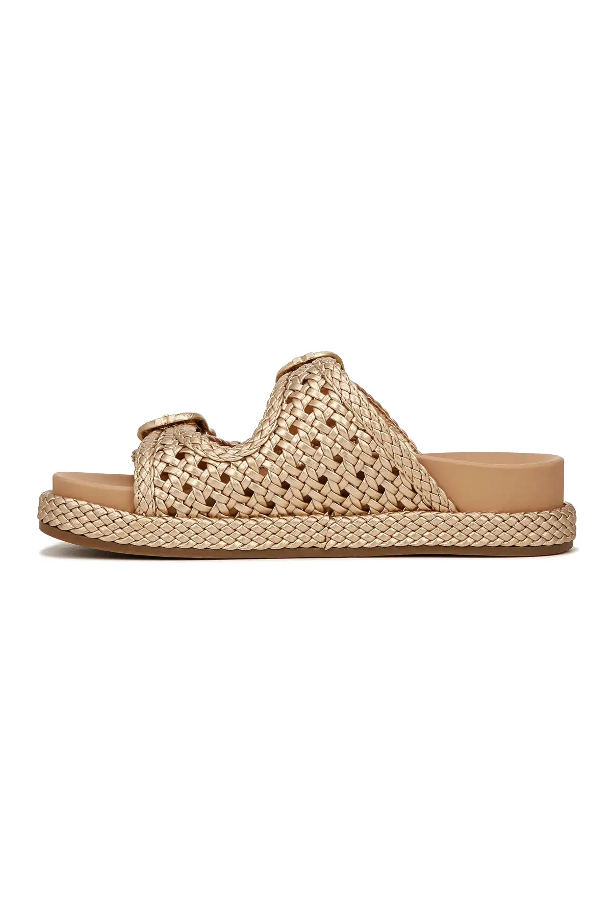 Sam Edelman Woven Reid Sandal - Gold