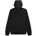 Stone Island Popover Stretch Hooded Sweatshirt Black