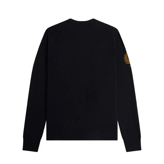 SWEATSHIRT LAUREL CROWN Man Navy  