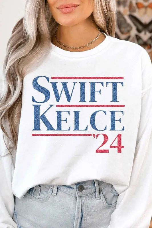 TAYLOR KELCE '24 PRESIDENTIAL ELECTION 2024 GRAPHIC SWEATSHIRT