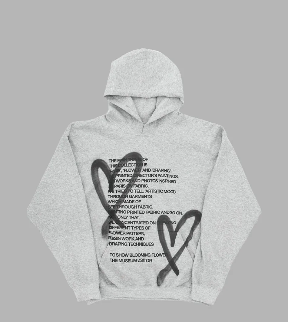 THE MUSEUM VISITOR  |Unisex Street Style Logo Hoodies