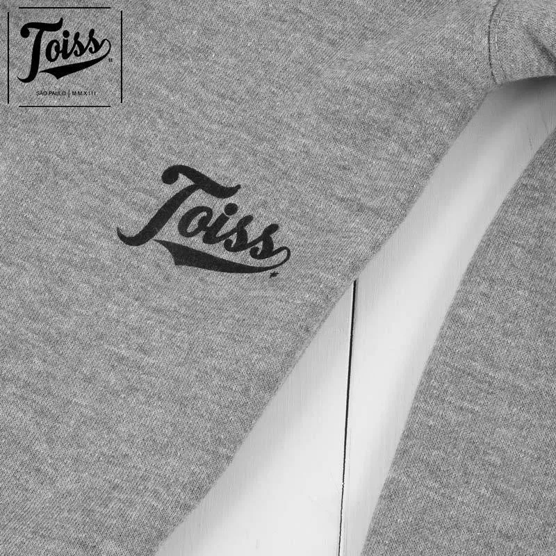 TOISS  |Street Style Long Sleeves Plain Logo Hoodies