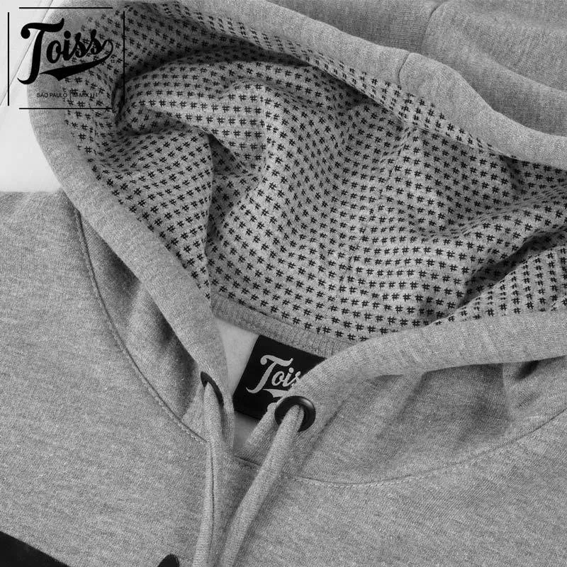 TOISS  |Street Style Long Sleeves Plain Logo Hoodies