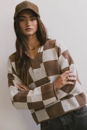 Tucker Checkered Sweater