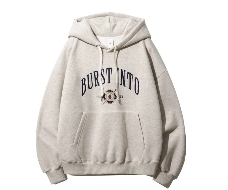 TWN  |Unisex Street Style Cotton Logo Hoodies