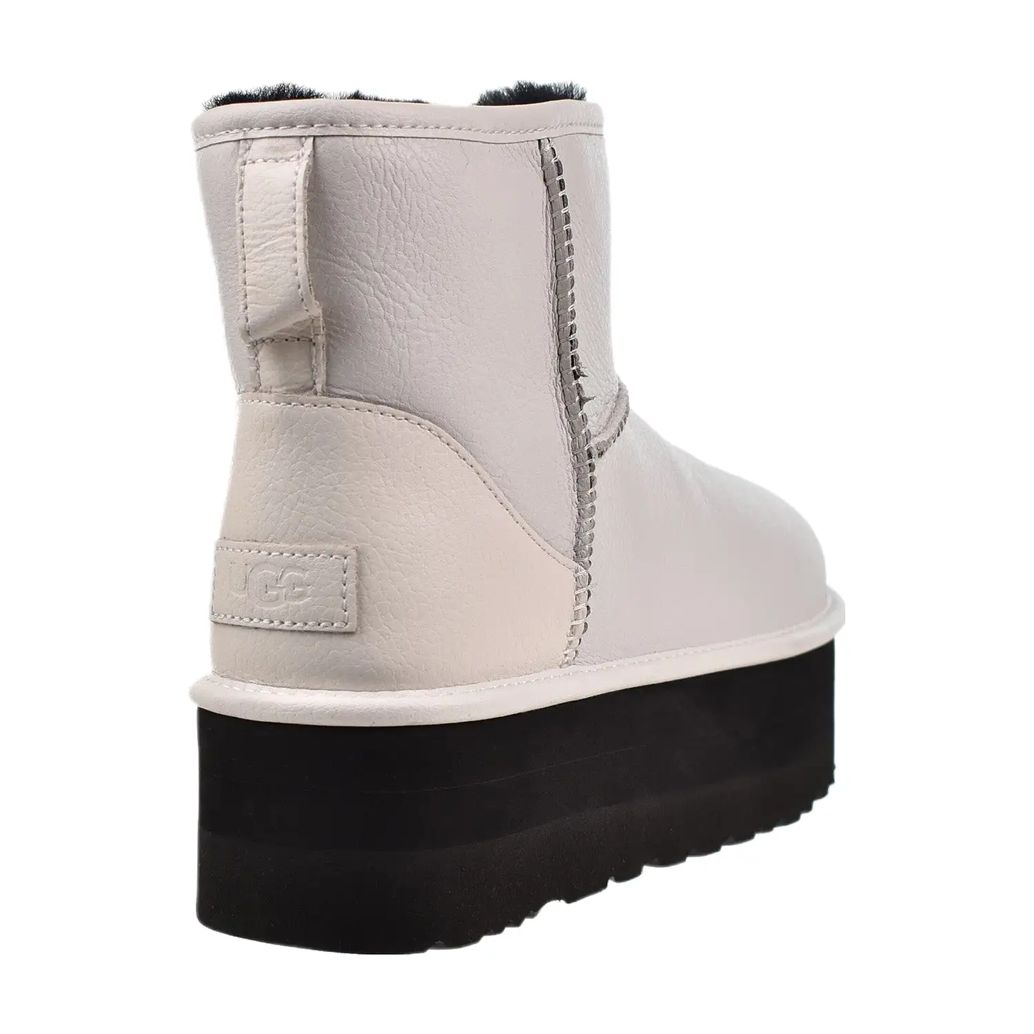 UGG Classic Mini Platform Matte Women's Boots Ultra Matte White