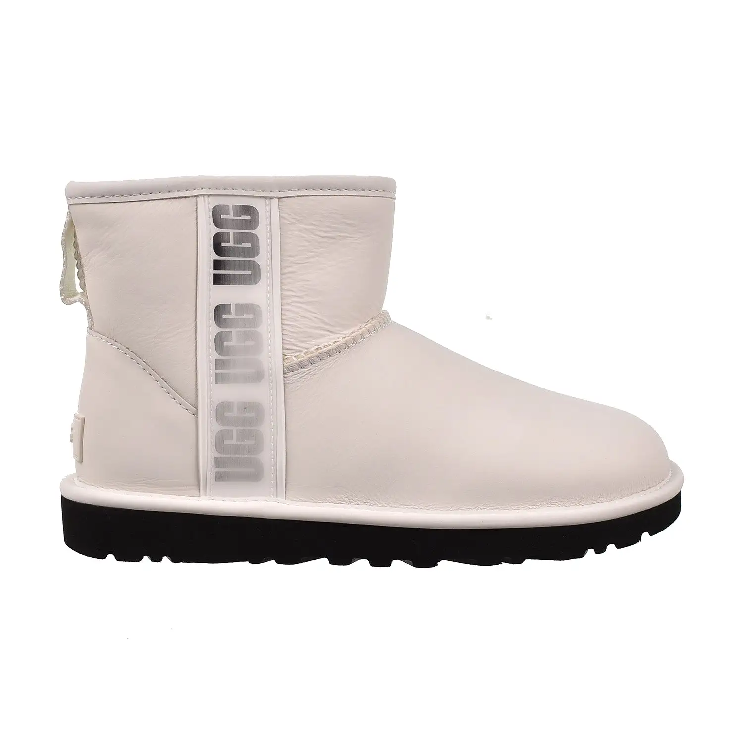 UGG Classic Mini Side Logo Women's Boots Ultra Matte White