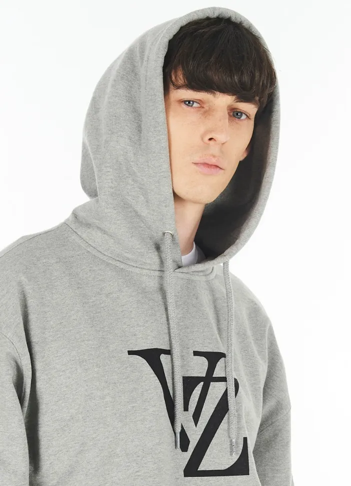 VARZAR  |Unisex Street Style Long Sleeves Cotton Logo Hoodies