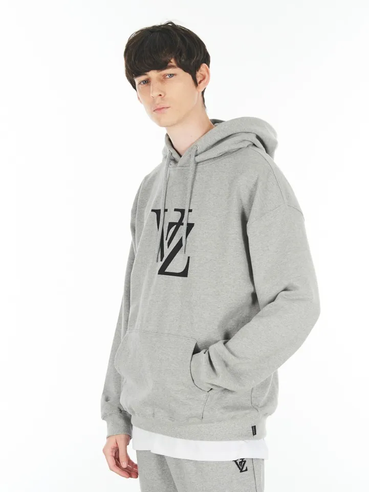 VARZAR  |Unisex Street Style Long Sleeves Cotton Logo Hoodies