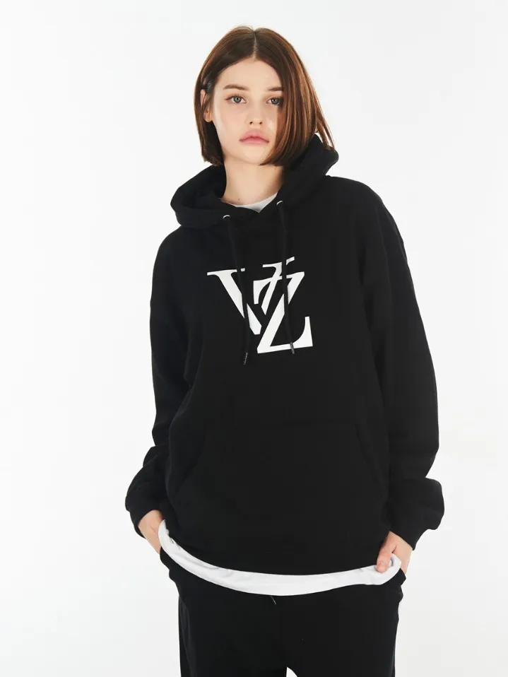 VARZAR  |Unisex Street Style Long Sleeves Cotton Logo Hoodies