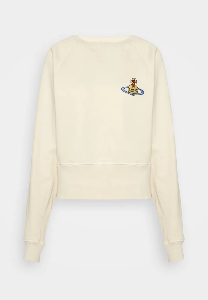 Vivienne Westwood  |Crew Neck Unisex Sweat Long Sleeves Cotton