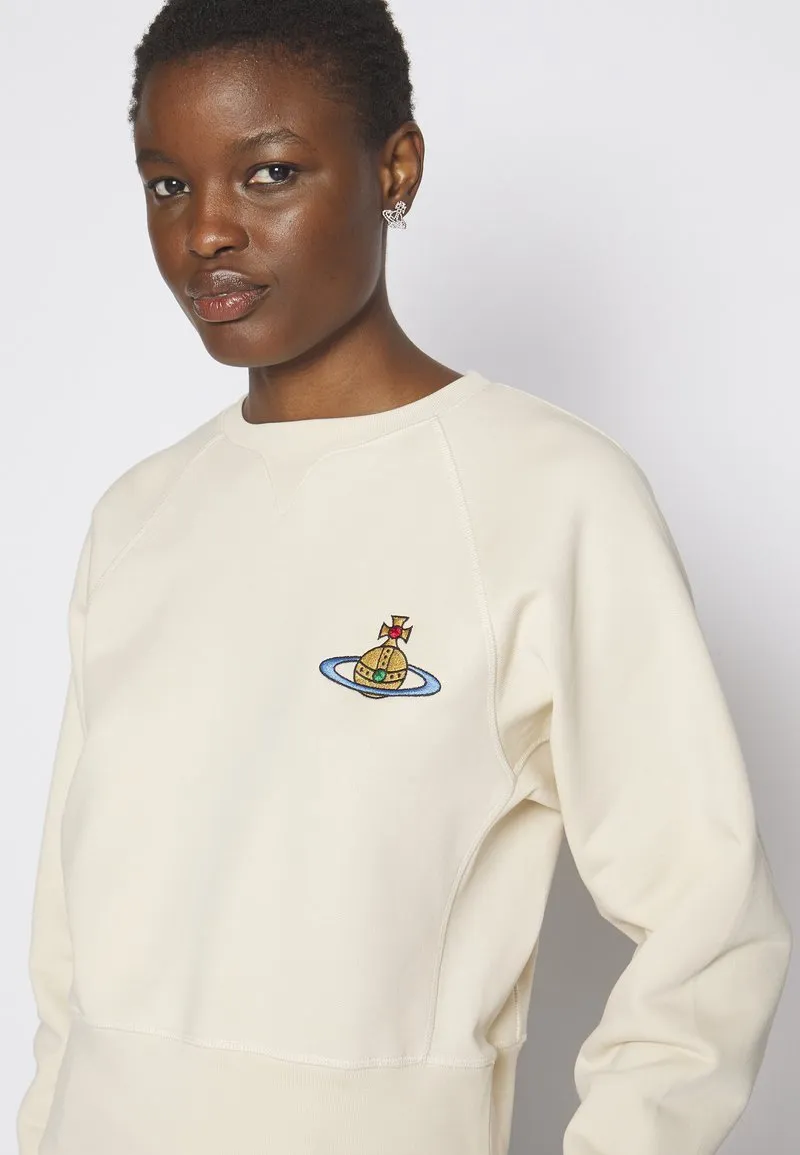 Vivienne Westwood  |Crew Neck Unisex Sweat Long Sleeves Cotton