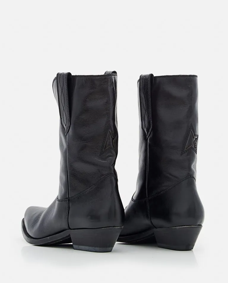 WISH STAR LEATHER BOOTS