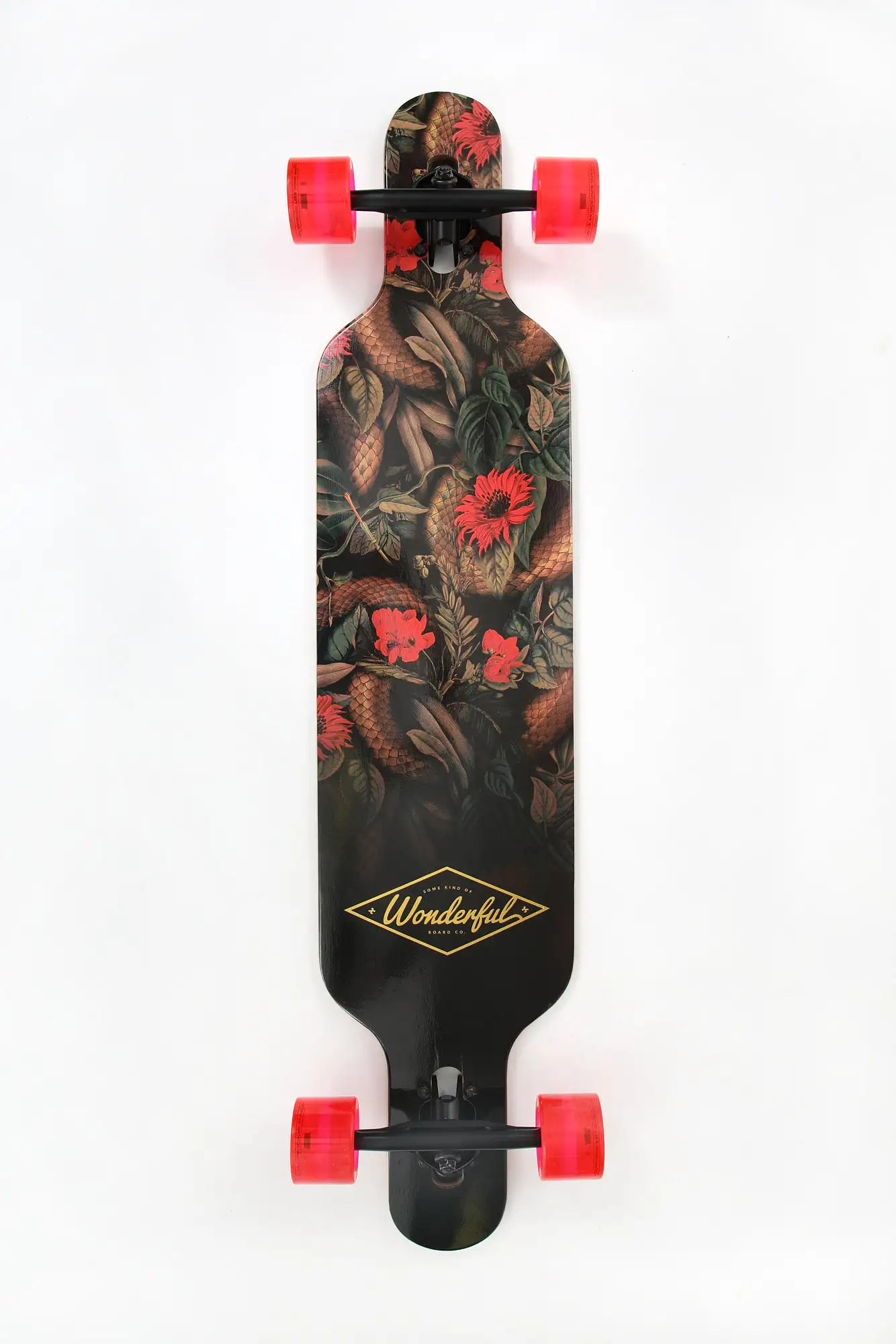 Wonderful Floral Snakes Longboard 41